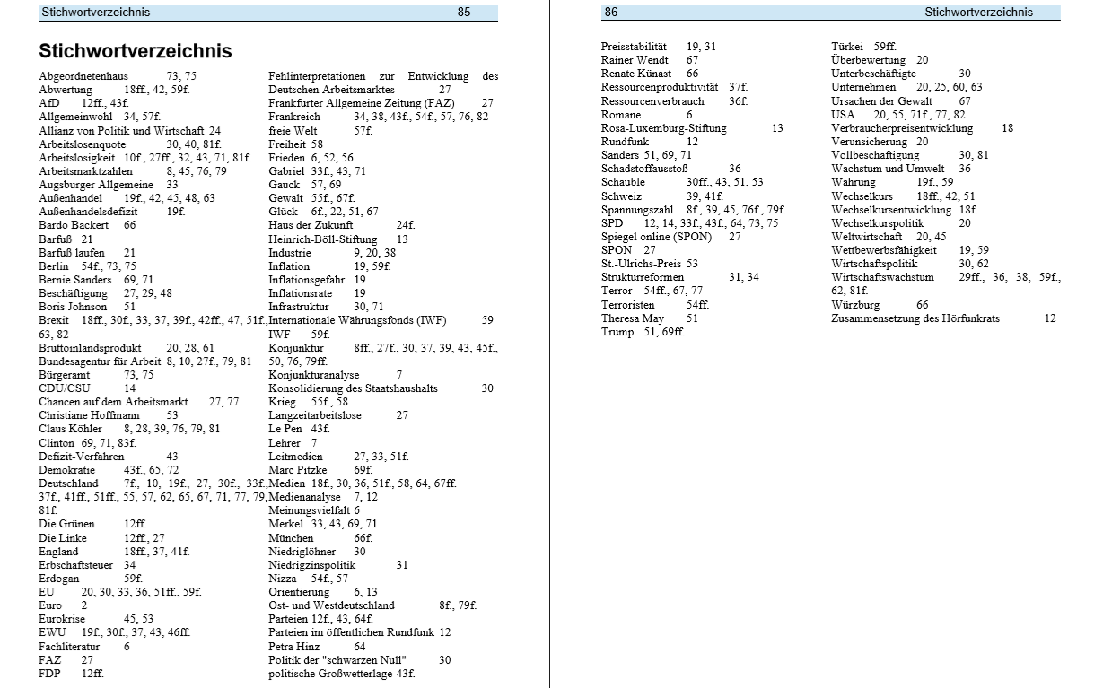 Edition Juli 2016 - STichwortverzeichnis - 29-07-2016