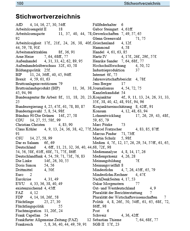 Edition Januar 2017 Stichwortverzeichnis I - 30-01-2017